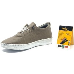 Resim Forex Dr.tavsiyeli %100 Hakiki Deri Comfort Kadın Ayakkabı Gri 
