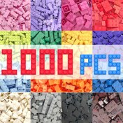 Resim 1000 Parça Paketlenmiş Klasik Küçük Taşlı Yapı Blokları, Ana Markalarla Uyumlu, ABS Malzeme, Yaratıcılık ve Hayal Gücü Geliştirir, Cadılar Bayramı, Şükran Günü, Noel, Doğum Günü Hediyesi 