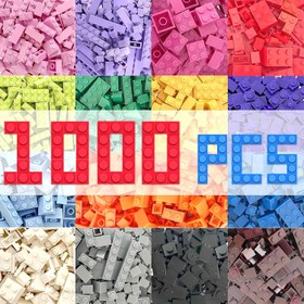 Resim 1000 Parça Paketlenmiş Klasik Küçük Taşlı Yapı Blokları, Ana Markalarla Uyumlu, ABS Malzeme, Yaratıcılık ve Hayal Gücü Geliştirir, Cadılar Bayramı, Şükran Günü, Noel, Doğum Günü Hediyesi 