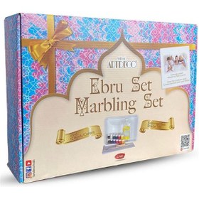 Resim Artdeco Ebru Başlangıç Seti (A4 Tekneli) 12x15 ML 
