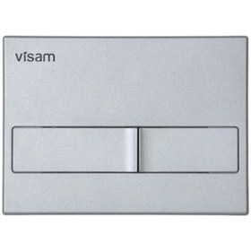 Resim Visam Karina İki Kademeli Kumanda Paneli Mat Krom Buton 226-001 