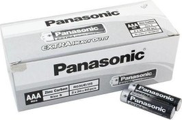 Resim Manganez İnce Kalem AAA Pil 60'Lı Paket Panasonic