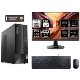 Resim LENOVO Neo 50S AE02VTXS015 i3 12100 16GB RAM 4TB SSD 23.8" FDOS MASAÜSTÜ BİLGİSAYAR 