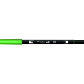 Resim Tombow Dual Brush Pen Grafik Çizim Kalemi 195 Light Green 