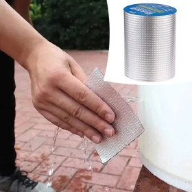 Resim Alüminyum Folyo Izolasyon Bandı: Çatı, Boru ve Klima Tamiri Için Bant: Çatı, Boru ve Daha Fazlası Için Ideal 