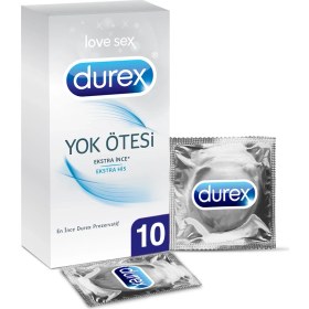 Resim Durex Yok Ötesi Ekstra İnce Ekstra His Prezervatif 10'lu 