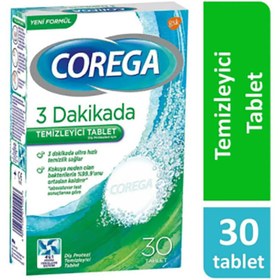Resim Corega Diş Protez Temizleme Tableti 30'lu 