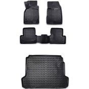 Resim Leader First Renault Fluence 3d Havuzlu Paspas + Bagaj Havuzu A+kalite 