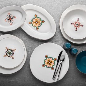 Resim Aryıldız Missa 58 Parça 12 Kişilik Yemek Takımı 