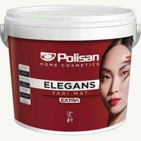 Resim Polisan Beyaz Kum - Cİ-6860 7,5 Litre Elegans Extra Yarı Mat İç Cephe Boyası (25600061600) 