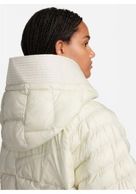 Resim Nike Sportswear Therma-fit Primaloft Thermoplume Swoosh Puffer Full-zip Kadın Mont Ndd Sport Beyaz 