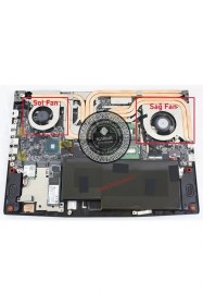 Resim Msı Thin GF63 12UC-673TR Notebook Gpu,vga Ekran Kartı Fanı / Ver.1 (Sağ) Msi 