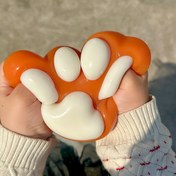 Resim 1 adet Ekstra Büyük Karamel Rengi Kedi Pençesi Fidget, Taba'nın Kedi Pençesi, Fidget Paketi, Yenilik Oyuncak, Taba Sıkıştırılabilir Sevimli, Eğlenceli Kedi Et Ped Oyuncağı, TPR Malzeme, Doğum Günü Hediyesi, Mükemmel Nisan Şakası Hediyesi, Paskalya için Uygun, Sevgililer Günü, Okula Dönüş Mevsimi, Parti Toplanma Hediyeleri ve Dekoratif Oyuncaklar 
