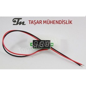 Resim 0.36 İnch Led Dc Voltmetre Yeşil Arduino Raspberry N11.378 