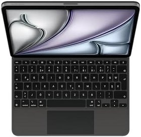 Resim Apple 11 inç iPad Air (M3) için Magic Keyboard - Türkçe F Klavye - Siyah 