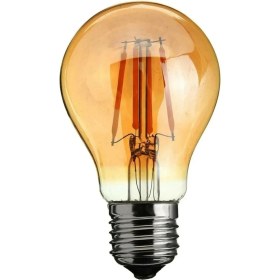 Resim Neo Vista Amber Cam A60 Rustik LED Ampul 4W E27 Duy Filamentli Ampul Gün Işığı Dekoratif Vintage Aydınlatma 