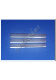 Resim Citroen C3 Krom Kapı Eşiği 2002-2009 4 Parça Paslanmaz Çelik (456042455) 