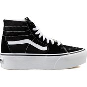 Resim Vans Ua Sk8 Hi Tapered Stackform Kadın Günlük Ayakkabı VN0A5JMKBMX1 Siyah 