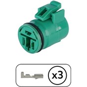 Resim Şarj Dinamo Soketi 3 Pin Kablosuz 