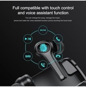 Resim Joyroom Gaming Kulak Içi Kablosuz Kulaklık 5.0 Bt Tws Siyah 