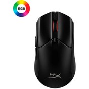 Resim HyperX 6N0B0AA Pulsefire Haste 2 Black Wireless Gaming Mouse 