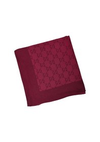 Resim Mim Eşarp Işıl İpek - G Desen Siena Eşarp 100x100 Cm Bordo 