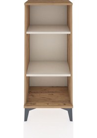 Resim Arges Komodin 2 Raflı 44x30x106 Çam-aytaşı Çam 