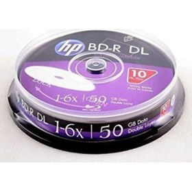 Resim HP Blu-Ray Bd-R 6X 50Gb 10Lu Cake Box Printable 