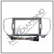 Resim Navıdıamond Kia Sportage 2016-2018 Android Teyp Çerçeve 9 Inch - Soket 
