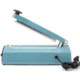 Resim Poşet Ağzı Kapama Yapıştırma Makinesi Metal Gövde 30 Cm 