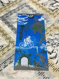 Resim Olympus plus MAVİ BCYCLE BİSİKLET Tasarımlı Motorcu Buff Maske Outdoor Boyunluk Unisex Bandana 