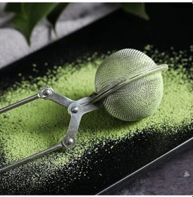 Resim Bitki Çayı Demleme Süzgeci Açık Gri 