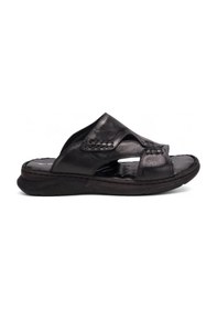 Resim Forelli Tuna 40501 Comfort Erkek Deri Terlik Siyah 