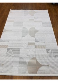 Resim İskandinav Tarzı Natural Renkli Makina Halısı 160x230 Natural 