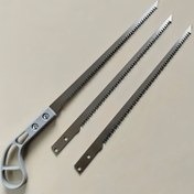 Resim Kompakt El Tipi Mini Testere - Dişli Kenarlı Taşınabilir Bahçe Testeresi, Dayanıklı Metal ve Plastik, Açık Hava Kampı ve Ahşap Kesme, Bahçe Budama Aracı, Açık Hava Macerası, Küçük El Testeresi 