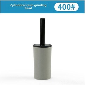 Resim Springsun Taş Oyma Ve Parlatma İçin El Fırçası/doğrusal Freze Uyumlu Elmas Reçine Zımpara Ucu - Silindirik, 400 , Dayanıklı Malzeme, Verimli İşleme 
