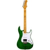 Resim Jet JS-600 TGR HSS Elektro Gitar (Transparent Green) 