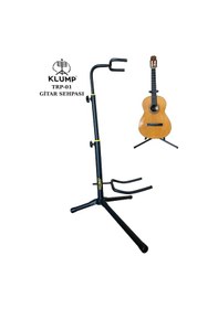 Resim Trp-01 Üç Kademeli Profesyonel Gitar Sehpası Bağlama Sehpası Saz Sehpası Standı 