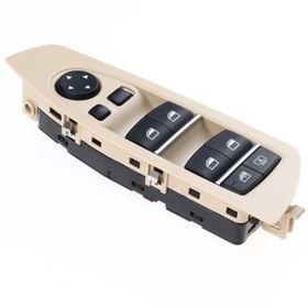 Resim otobalcı Bmw F01 Kasa 7 Serisi Cam Açma Düğmesi Anahtarı 2010--2015 Bej 