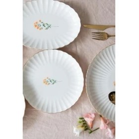 Resim Storemax Porselen Tiny 6 Parça 21 cm Pasta Takımı 