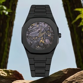 Resim 1 adet PINTIME Erkek Siyah Kuvars Saat - Klasik Arap Stili, Yuvarlak Kadran, Tarih Gösterimi, İş Casual, 30m Su Geçirmez, Pil ile Çalışır, Ofis, Seyahat veya Doğum Günü Hediyesi için Mükemmel, Seyahat Aksesuarı, Zarif Saat, Dayanıklı Kayış, Şık Saat, Modaya Uygun Erkekler 