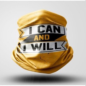 Resim Bandana Buff I Can Kartlıklı - Universal 