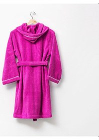 Resim Benetton Çocuk Bornoz Pembe Şapkalı Pamuk Pembe 