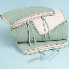 Resim Othello Classico Egeo Life Yorgan 220x240cm+Yastık Alezi Yeşil 