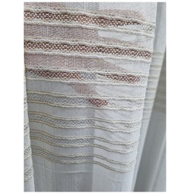 Resim Livoras Home Dantel Julia Tül Perde beyaz 