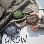 Resim Göksel Meteor Yağmuru for Kılıfı - Trend INS Tarzı Ay & Yıldız Desenli, Yarı Saydam Siyah/Yeşil/Mavi, Dayanıklı Malzeme, for 1/2/3/Pro/Pro 2 Uyumlu - Doğa Esintili Tasarım ve Anahtarlık Kancası, for Kılıfı, Günlük İhtiyaçlar,Şık Telefon Aksesuarı,Teknoloji Tutkunları,Müzik Severler İçin Hediye 