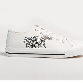 Resim Harley Davidson Beyaz Erkek Sneaker B22c054b 
