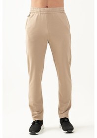 Resim Maraton Sportswear Regular Erkek Düz Paça Basic Açık Vizon Eşofman Altı 21704-açık Vizon Açık Vizon 
