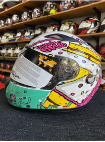 Resim Sway Çocuk Kaskı Full Face ECE 22.06 Belgeli 49-50 cm Kafa Çevresi 