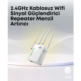 Resim Yüksek Hızlı Parazit Önleyici Wifi Repeater Router - Lisinya 
